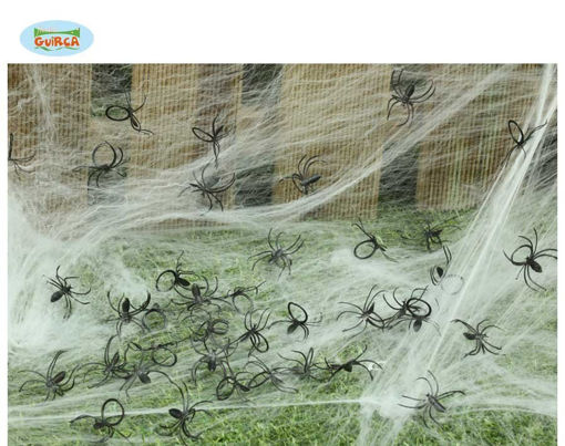Picture of BAG OF PLASTIC SPIDERS 50PCS